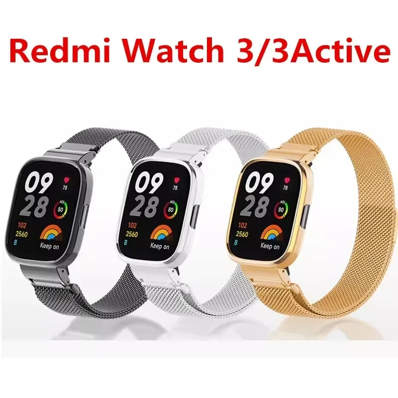 Milanese Loop Magnetic - Magnetic loop Strap For Redmi Watch