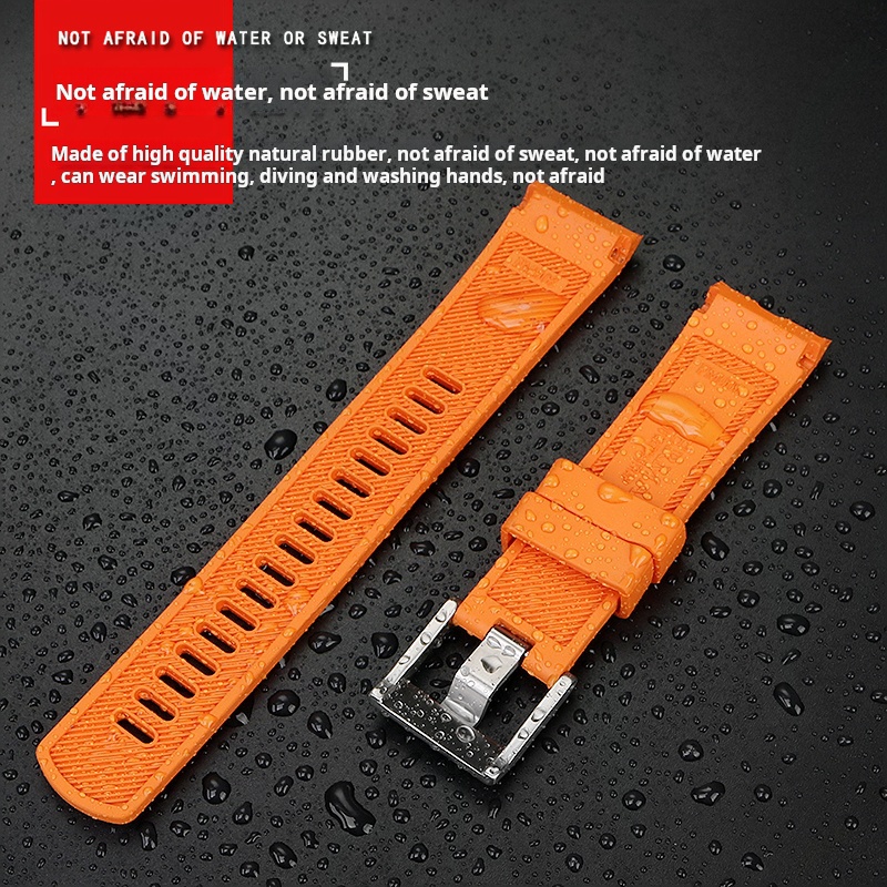 20MM 22MM Rubber Strap For Sei - Seiko Watch Prospex recension och pris