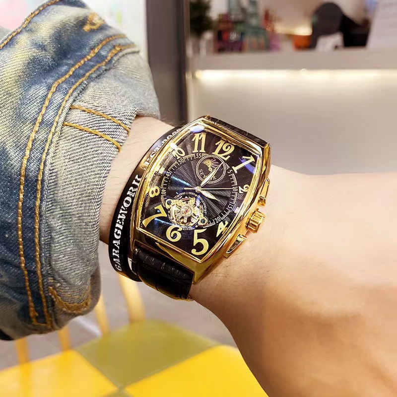 SEWOR Mechanical Watch Men Gol - Seiko Watch Presage recension och pris