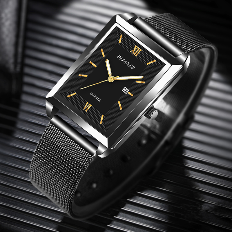 Men's Calendar Date Sport & Le - Leather Watch Band Men recension och pris
