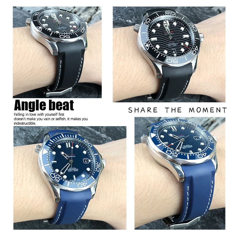 18mm 19mm 20mm 21mm 22mm Silic - Omega Watch Seamaster recension och pris