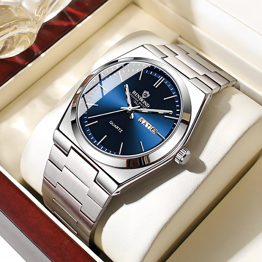 BINBOND Genuine Men Watch Ligh - Seiko Watch 5 Sports recension och pris
