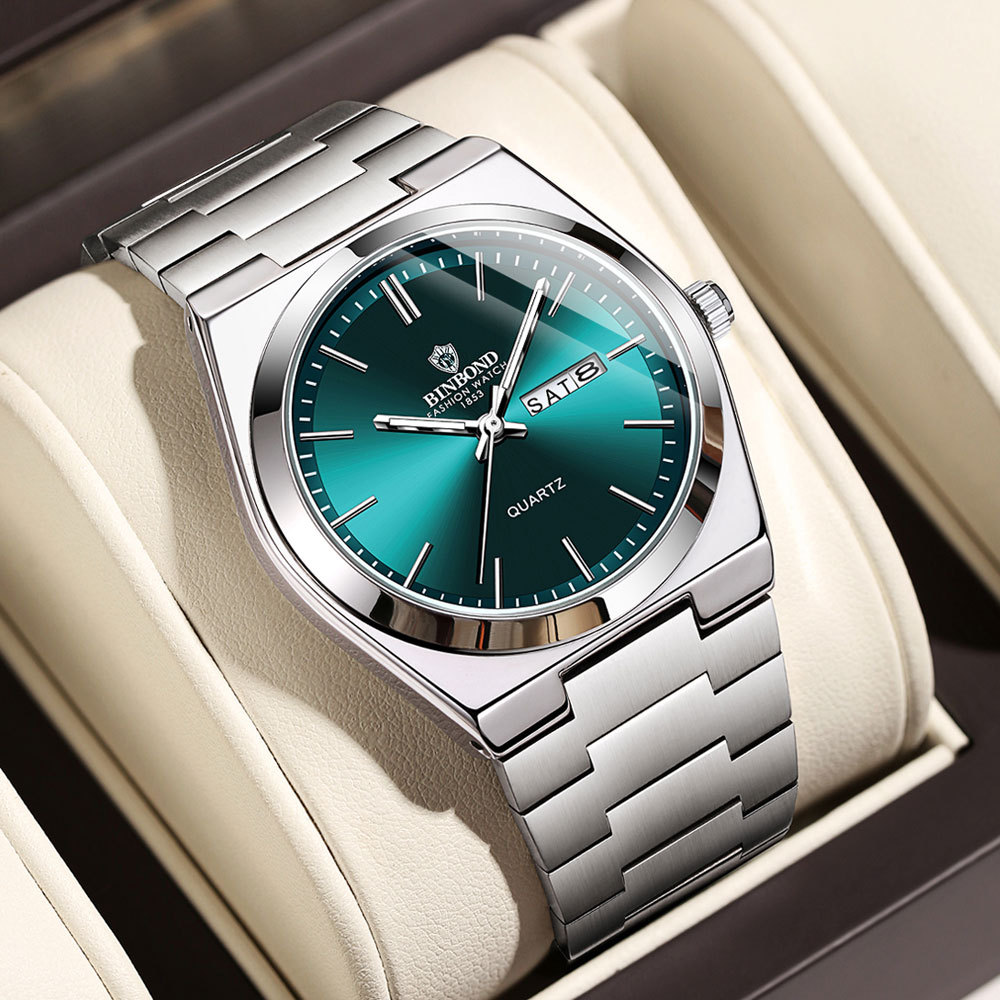 BINBOND Genuine Men Watch Ligh - Seiko Watch 5 Sports recension och pris
