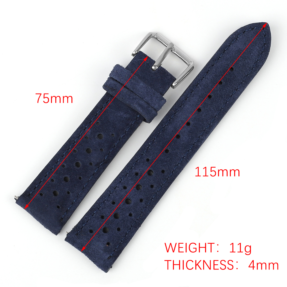Suede Leather Watch Band 18mm  - Suede Strap Watch recension och pris