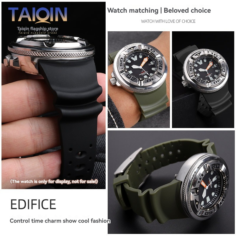 High-Quality Silicone Watchban - Citizen Watch Promaster recension och pris