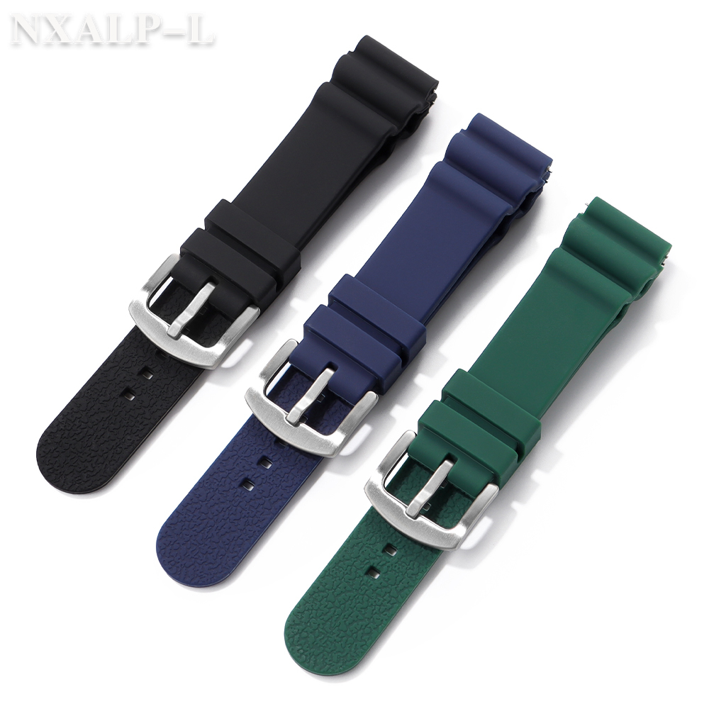 20mm 22mm Silicone Watch Band  - Seiko Watch 5 Sports recension och pris