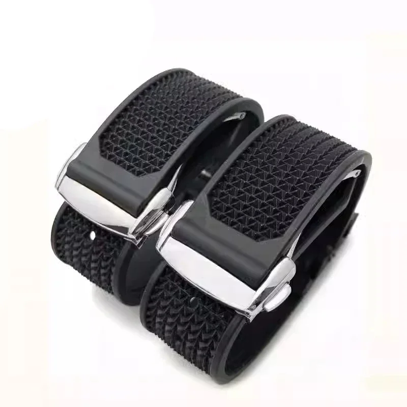 New-Rubber Silicone Watchband  - Omega Watch Seamaster recension och pris