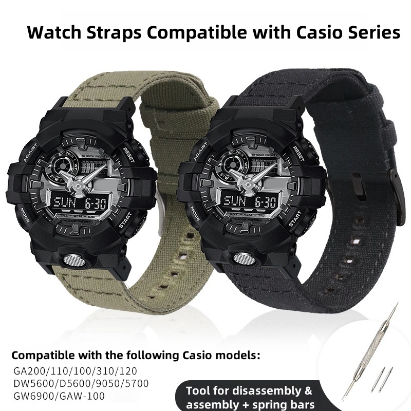 Nylon Strap For Casio 16mm Wat - Casio Watch G-Shock Dw-5600 recension och pris