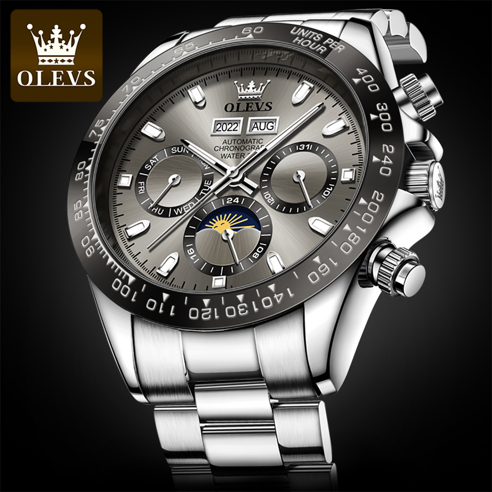 OLEVS 6654 Luxury Mens Watch C - Seiko Watch 5 Sports recension och pris