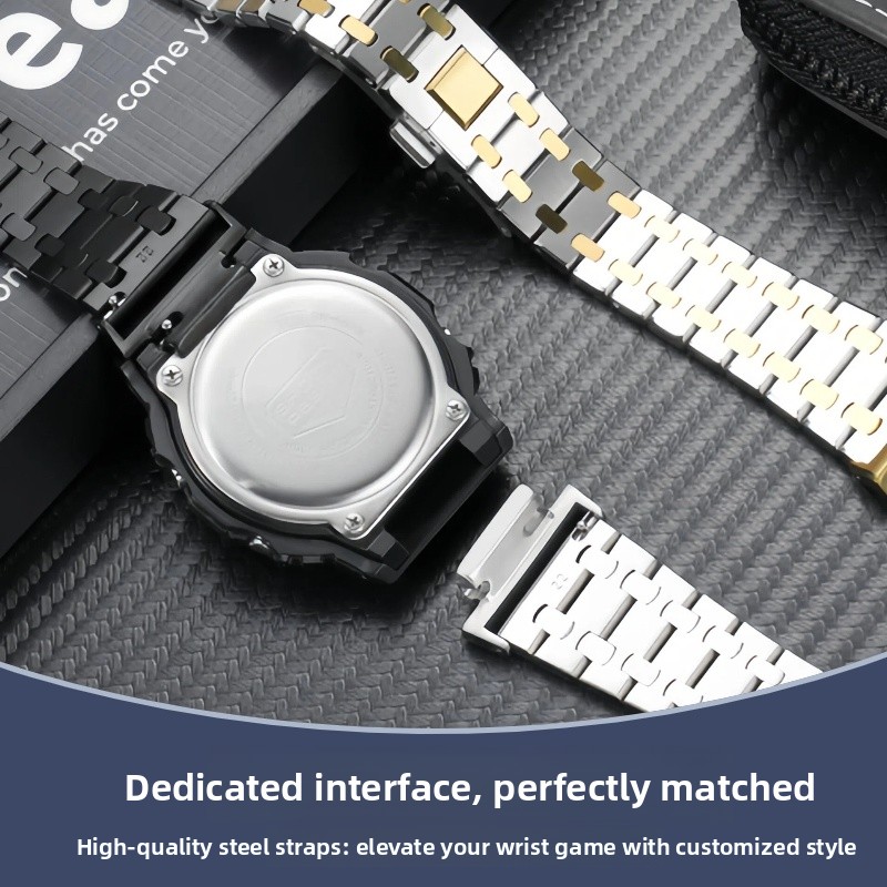 Stainless steel Watch strap Ca - Casio Watch G-Shock Dw-5600 recension och pris