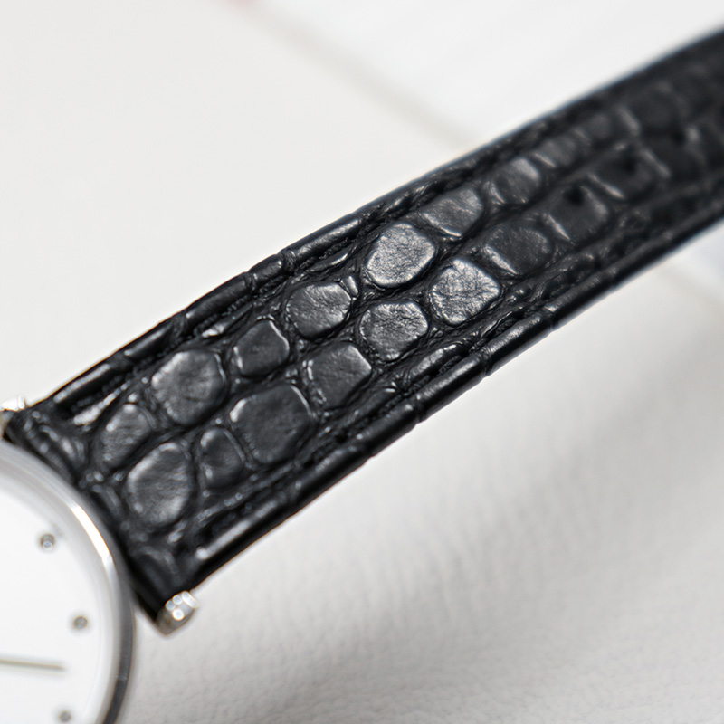 Thin crocodile Genuine leather - Cartier Watch Santos recension och pris