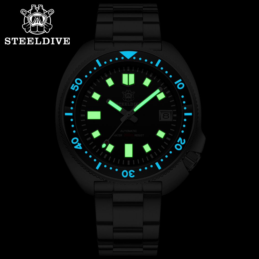 SD1970 New Arrival STEELDIVE B - Seiko Watch Prospex recension och pris