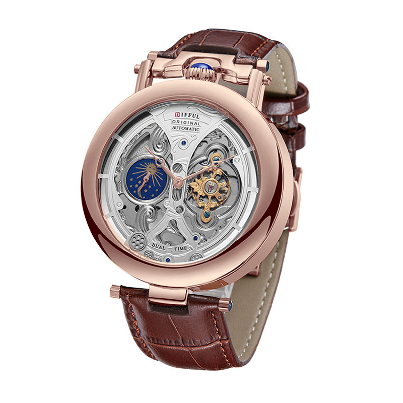DIFFUL Luxury Big Skeleton Dia - Seiko Watch Presage recension och pris