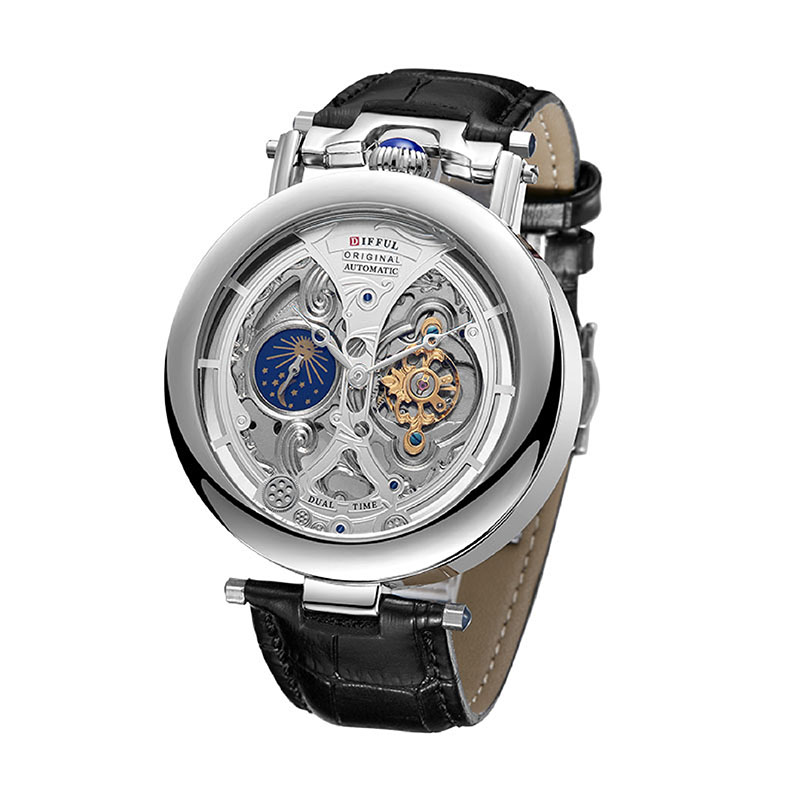 DIFFUL Luxury Big Skeleton Dia - Seiko Watch Presage recension och pris