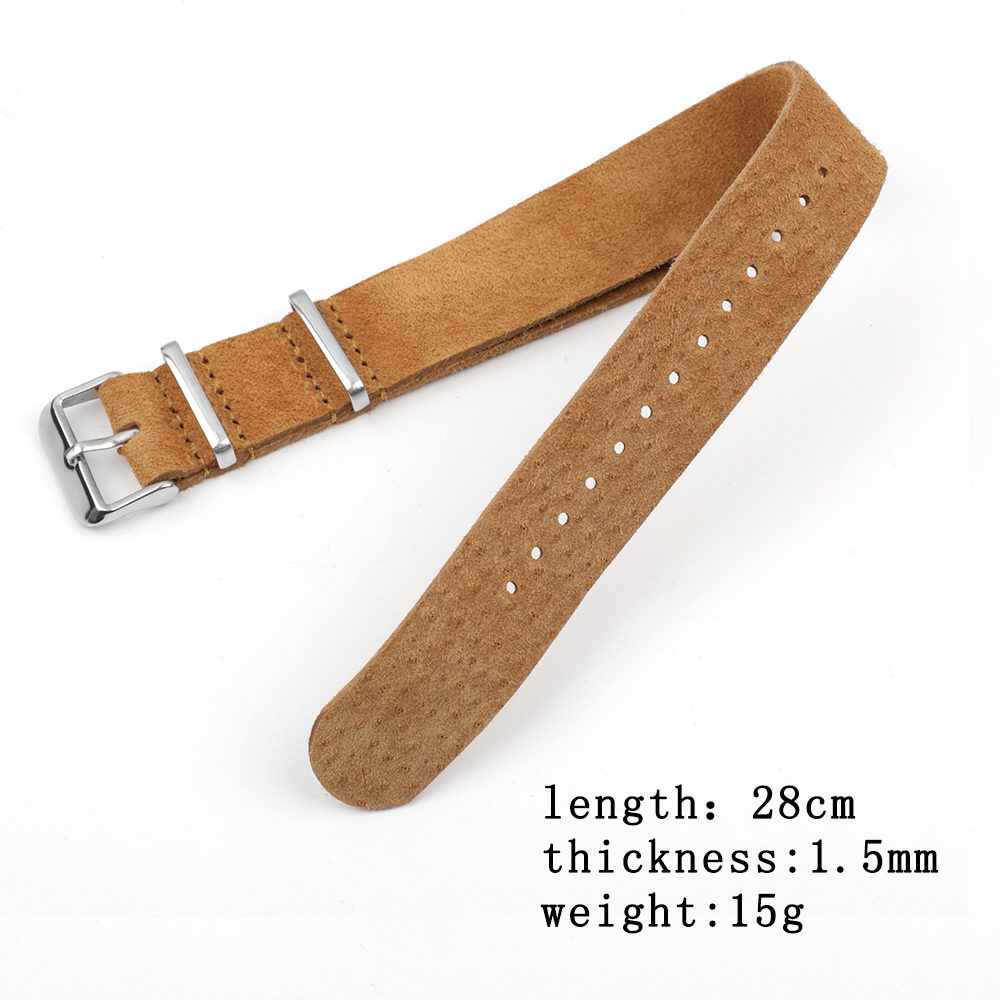 Soft Retro Suede Genuine Leath - Suede Strap Watch recension och pris