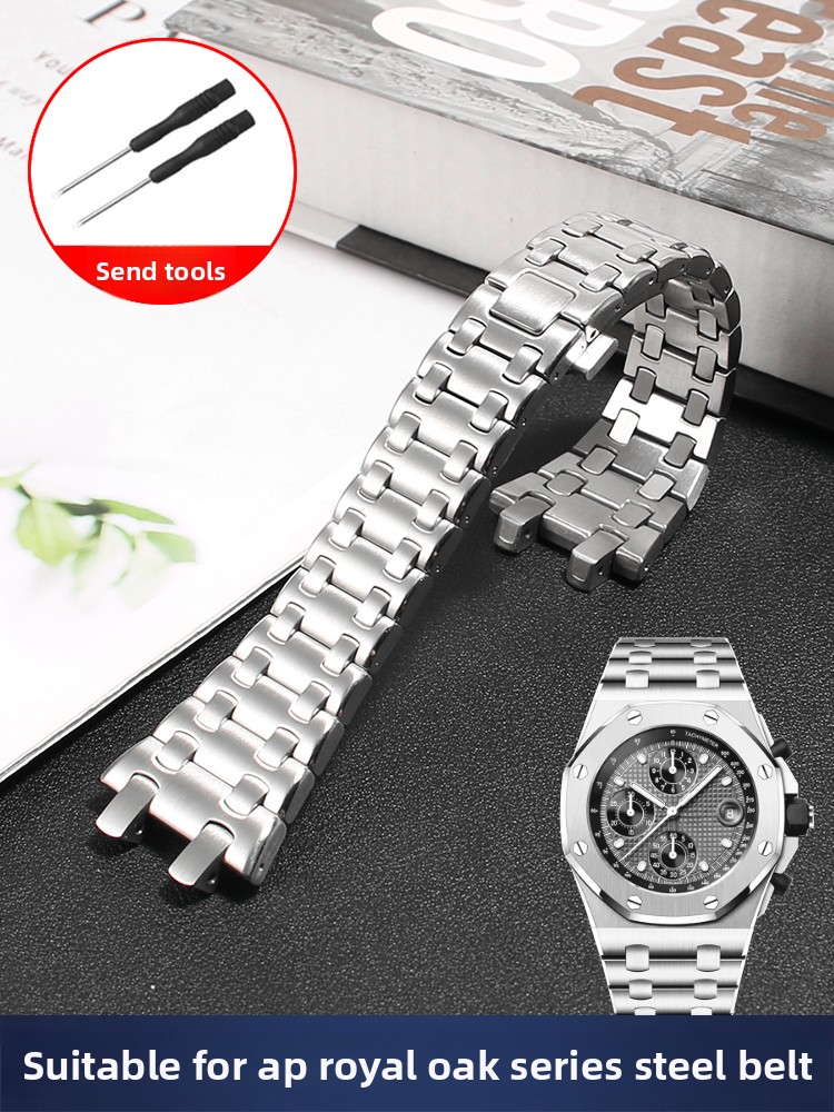 Stainless Steel Watch Strap fo - Audemars Piguet Watch Royal Oak recension och pris