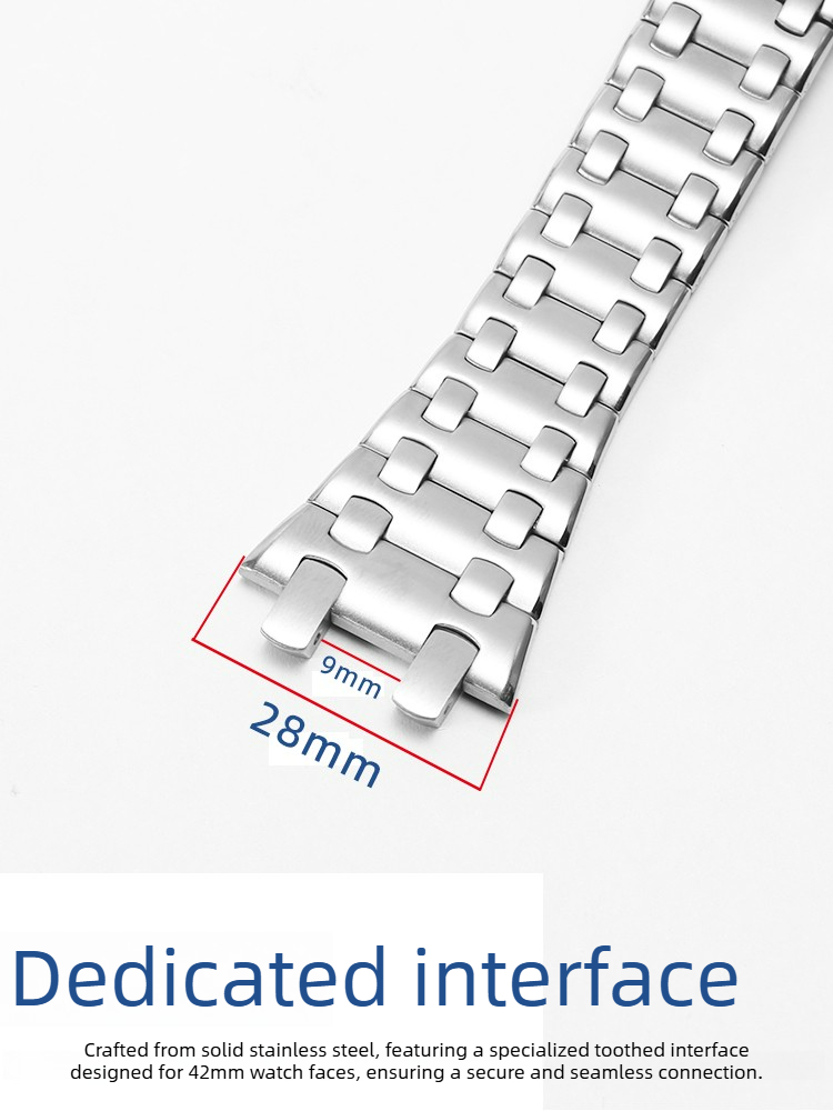 Stainless Steel Watch Strap fo - Audemars Piguet Watch Royal Oak recension och pris