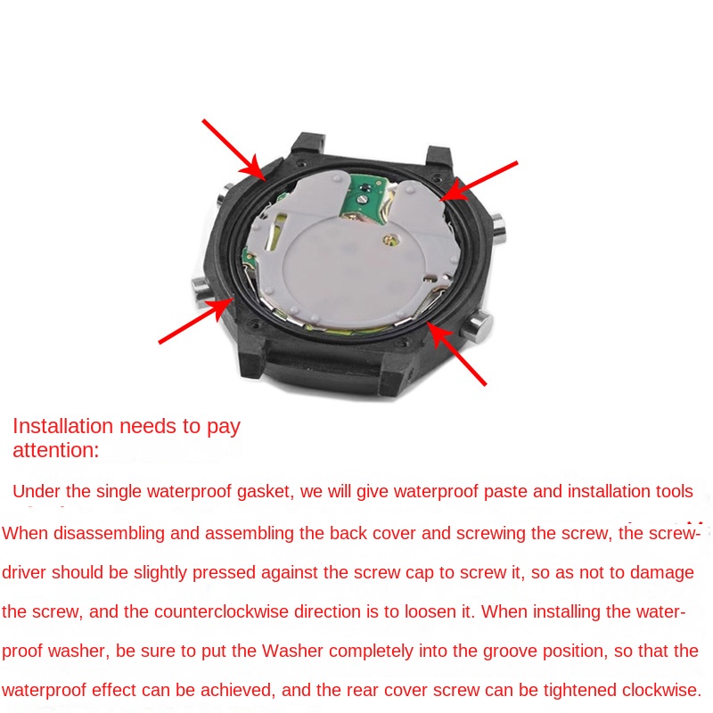 Rear cover waterproof ring for - Casio Watch G-Shock Dw-5600 recension och pris