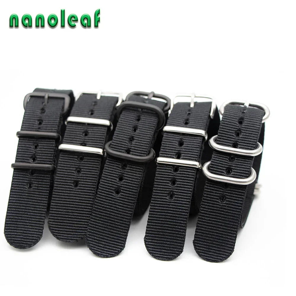 Black Nylon Watch Band For Mec - Nato Strap Nylon recension och pris