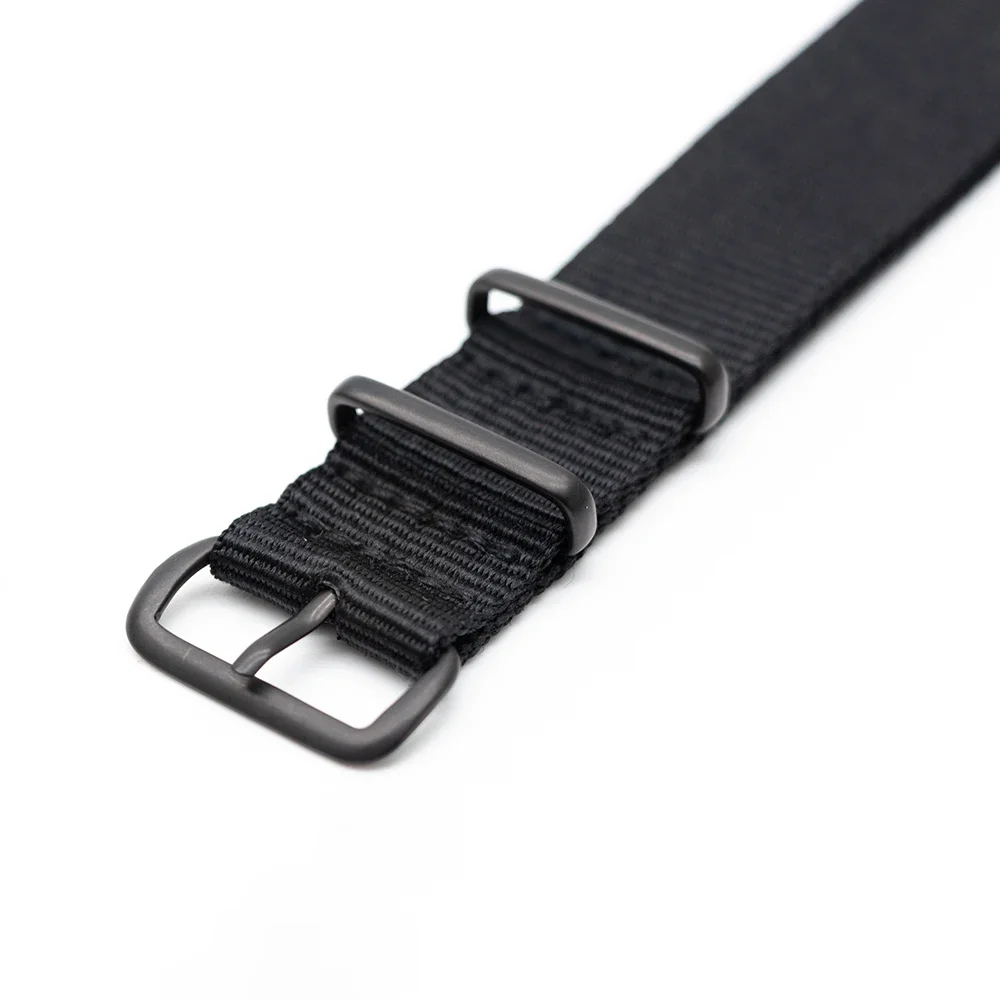 Black Nylon Watch Band For Mec - Nato Strap Nylon recension och pris