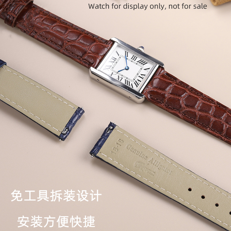 16mm 17 18 19 21 22mm Genuine  - Cartier Watch Santos recension och pris