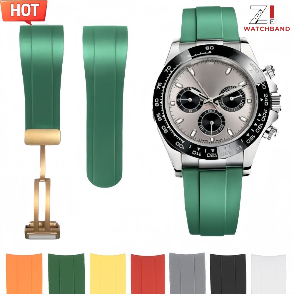 for Rolex 22mm Rubber Strap Su - Rolex Watch Daytona recension och pris