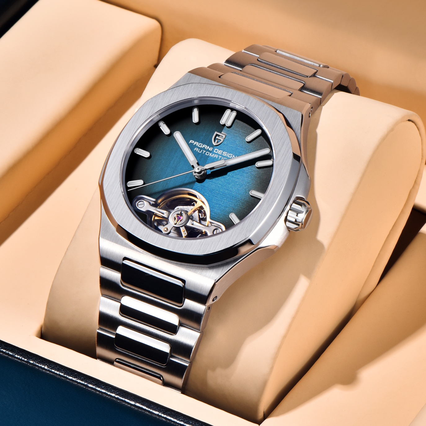 PAGANI DESIGN New Mechanical H - Seiko Watch Presage recension och pris