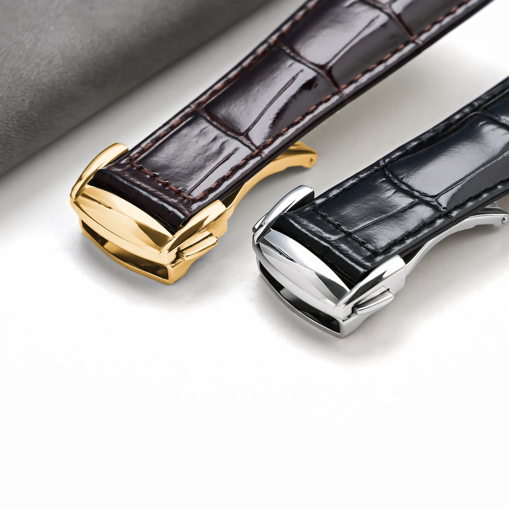 Concave End Strap for 13*25mm  - Omega Watch Constellation recension och pris