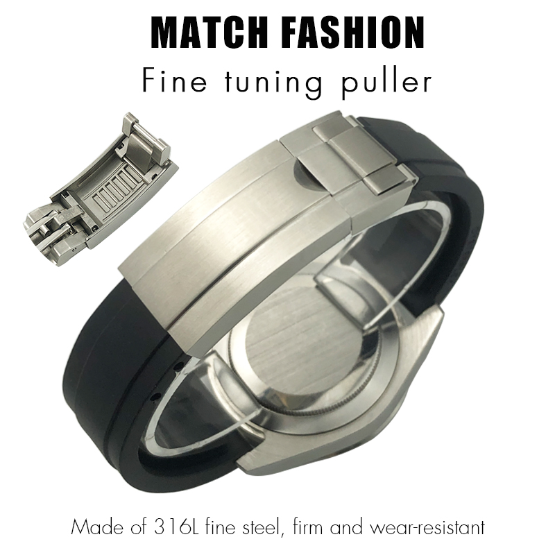 Rubber Watchband 18mm 20mm 21m - Rolex Watch Daytona recension och pris
