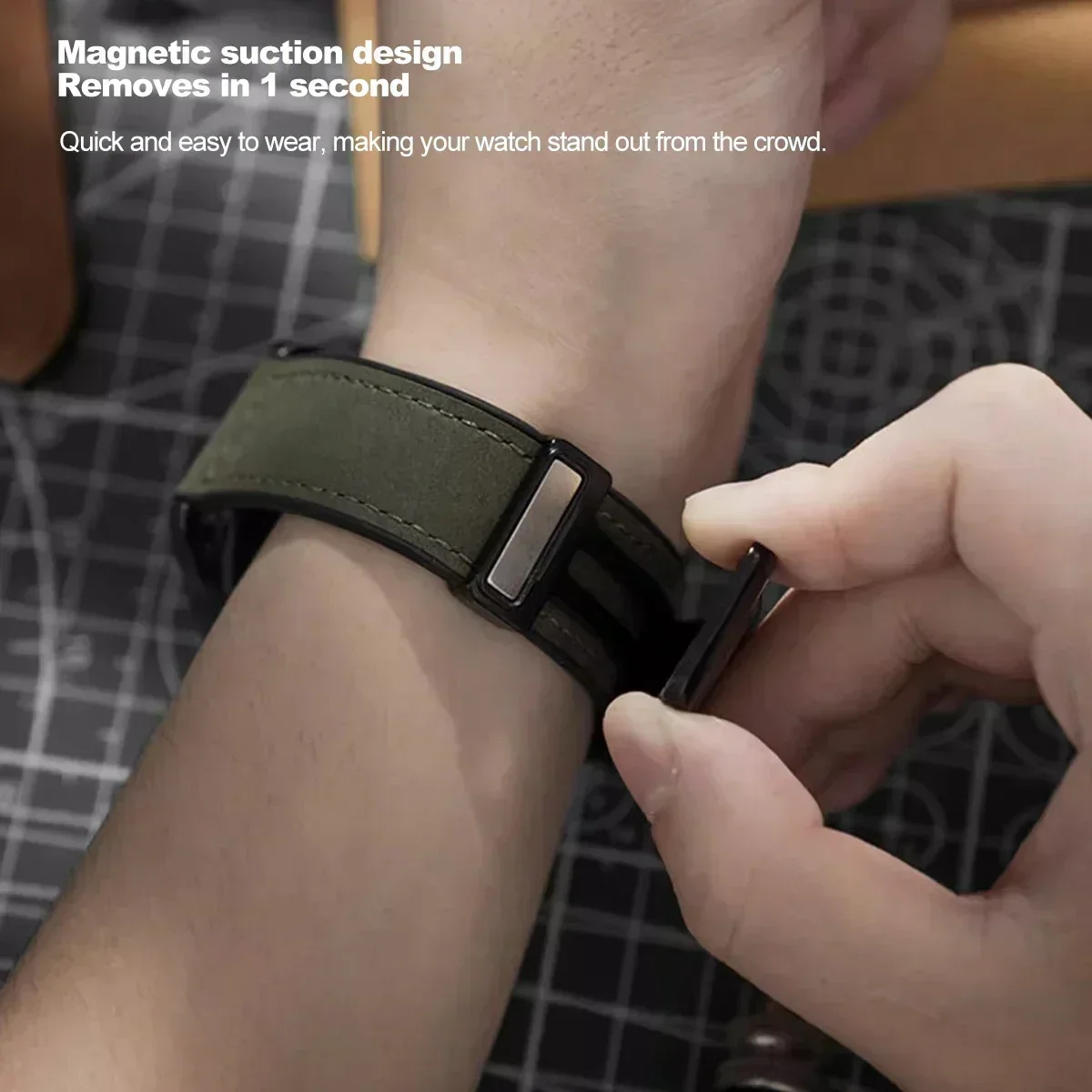 20mm Silicone Leather Watch St - Omega Watch Constellation recension och pris