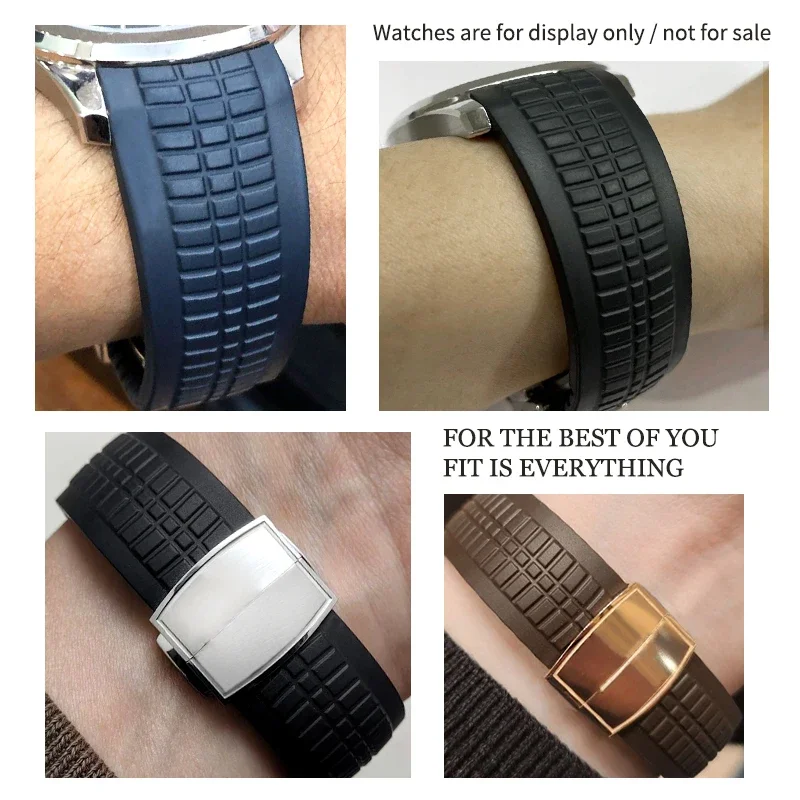 High Quality RubberWatchband f - Patek Philippe Watch Aquanaut recension och pris